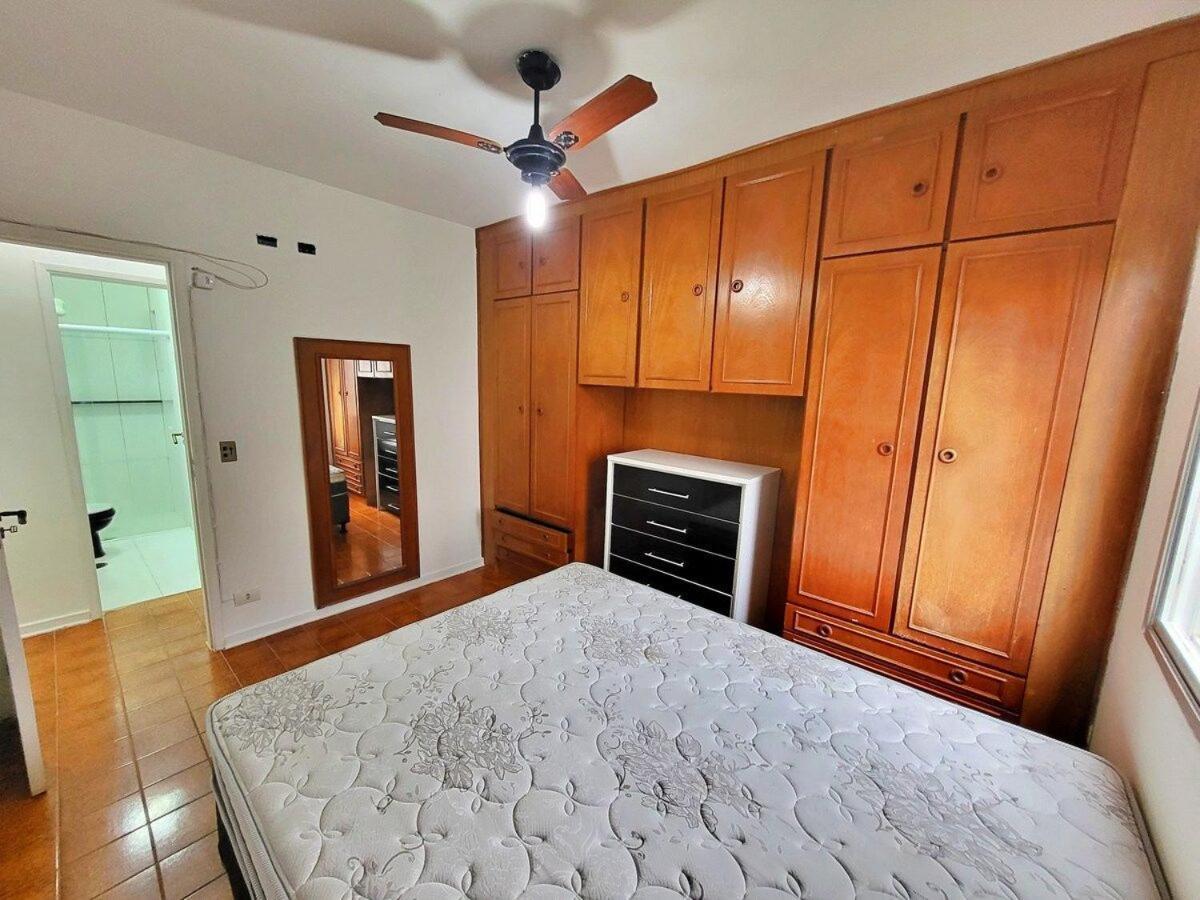 Ap 02 Dorms - Enseada - Com Sacada, Ar-Cond, Wi-Fi, 01 Vaga, Lado Praia Γκουαρούχα Εξωτερικό φωτογραφία