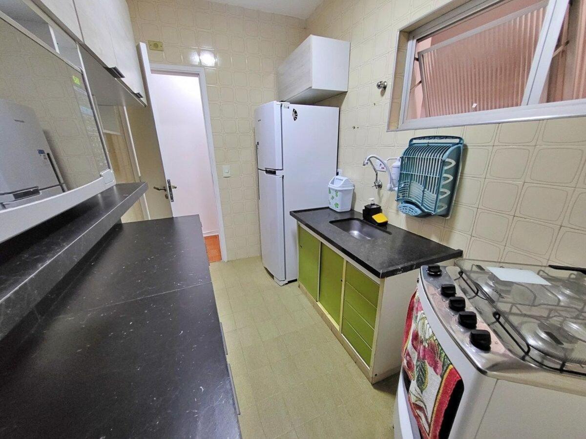 Ap 02 Dorms - Enseada - Com Sacada, Ar-Cond, Wi-Fi, 01 Vaga, Lado Praia Γκουαρούχα Εξωτερικό φωτογραφία